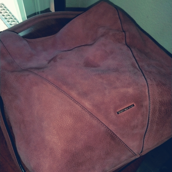 Rebecca Minkoff large leather purse honey brown - Picture 8 of 16